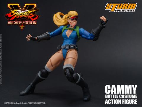 Load image into Gallery viewer, Storm Collectibles - Street Fighter V: Arcade Edition Battle Costume Cammy 1/12 Scale SDCC 2019 Exclusive
