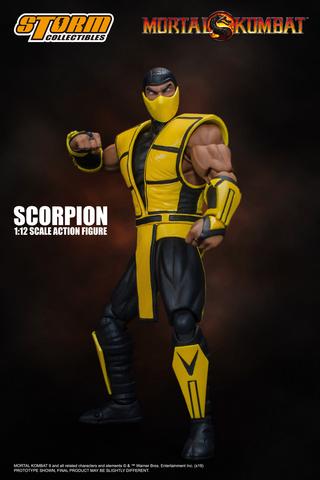 Load image into Gallery viewer, Storm Collectibles - Mortal Kombat 3: Scorpion 1/12 Scale SDCC 2019 Exclusive
