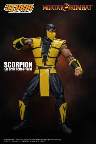 Load image into Gallery viewer, Storm Collectibles - Mortal Kombat 3: Scorpion 1/12 Scale SDCC 2019 Exclusive
