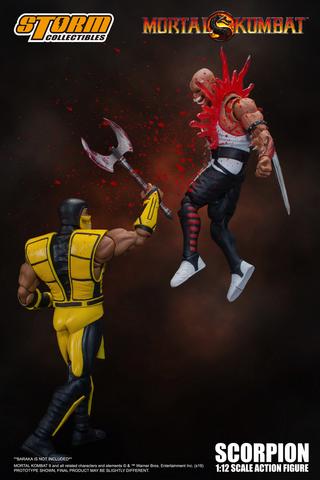 Load image into Gallery viewer, Storm Collectibles - Mortal Kombat 3: Scorpion 1/12 Scale SDCC 2019 Exclusive
