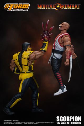 Load image into Gallery viewer, Storm Collectibles - Mortal Kombat 3: Scorpion 1/12 Scale SDCC 2019 Exclusive
