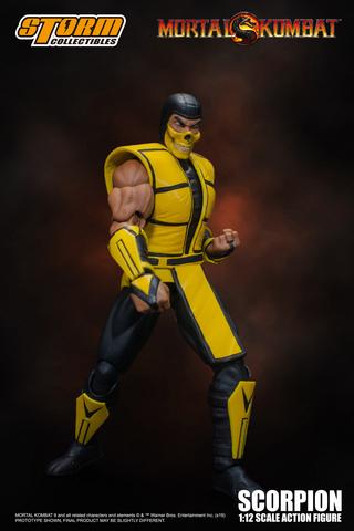 Load image into Gallery viewer, Storm Collectibles - Mortal Kombat 3: Scorpion 1/12 Scale SDCC 2019 Exclusive
