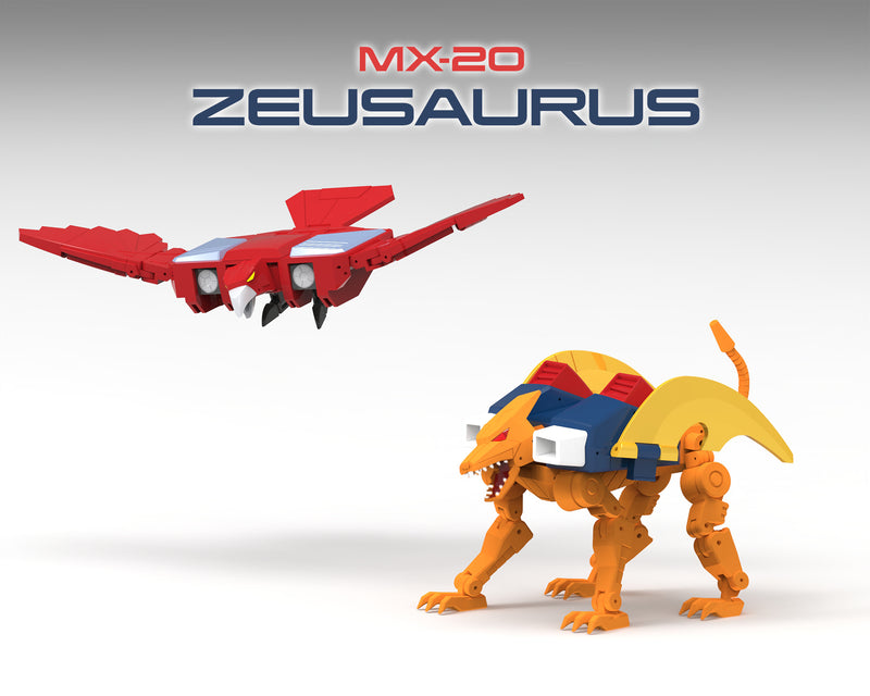 Load image into Gallery viewer, X-Transbots - MX-20 - Zeusaurus
