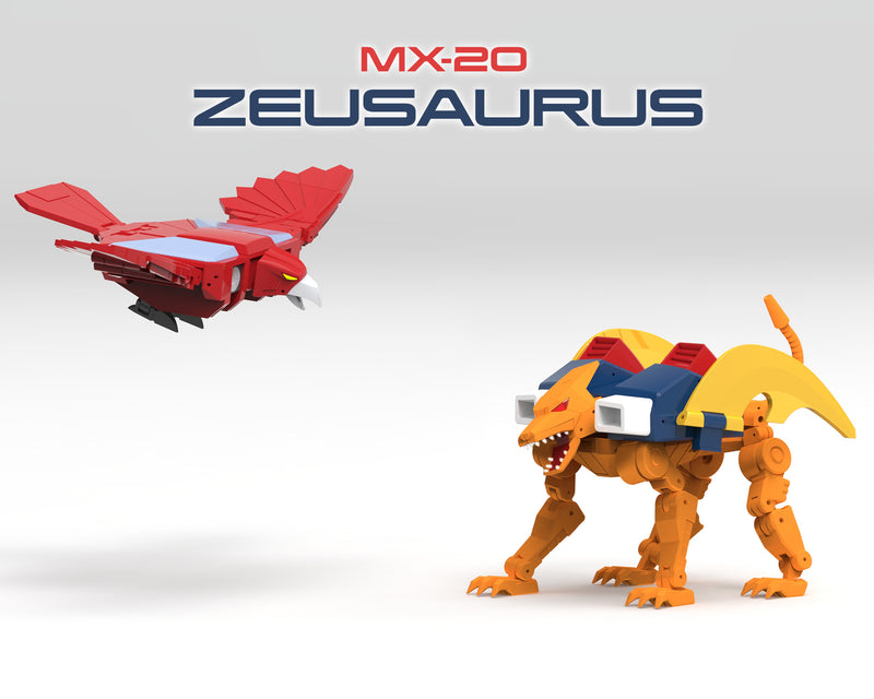 Load image into Gallery viewer, X-Transbots - MX-20 - Zeusaurus
