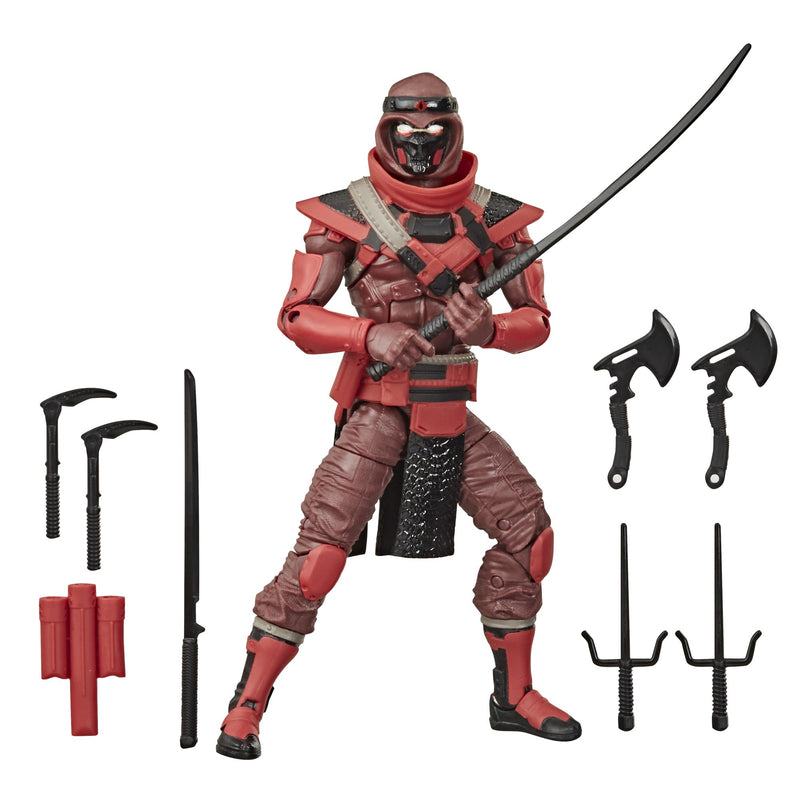 Load image into Gallery viewer, G.I. Joe Classified Series - Red Ninja Figure
