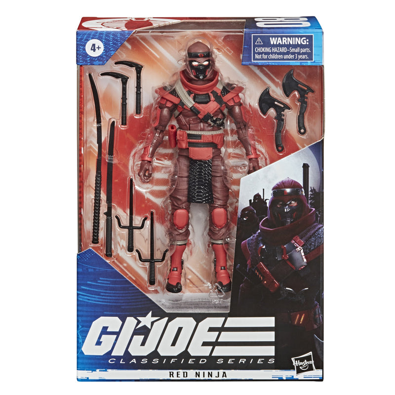 Load image into Gallery viewer, G.I. Joe Classified Series - Red Ninja Figure
