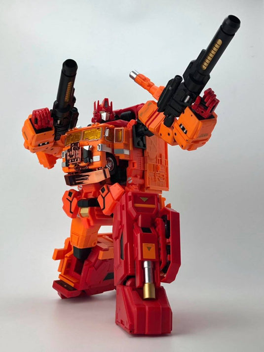 Fans Hobby - MasterBuilder - MB06D Power Baser + MB-11D God Armour (Orange Set)