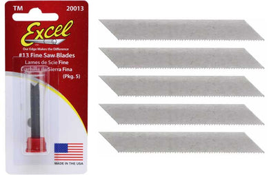 EXC20013 - #13 Fine Saw Blade (Pack of 5)
