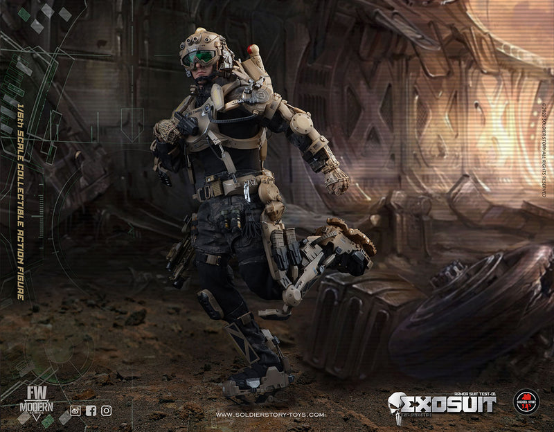 Load image into Gallery viewer, Soldier Story -  Exo Skeleton Armor Suit Test 01
