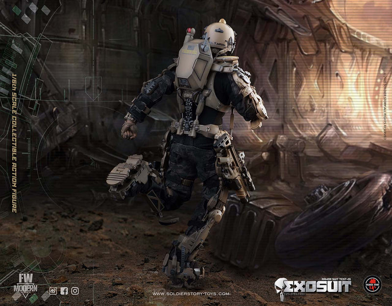 Load image into Gallery viewer, Soldier Story -  Exo Skeleton Armor Suit Test 01
