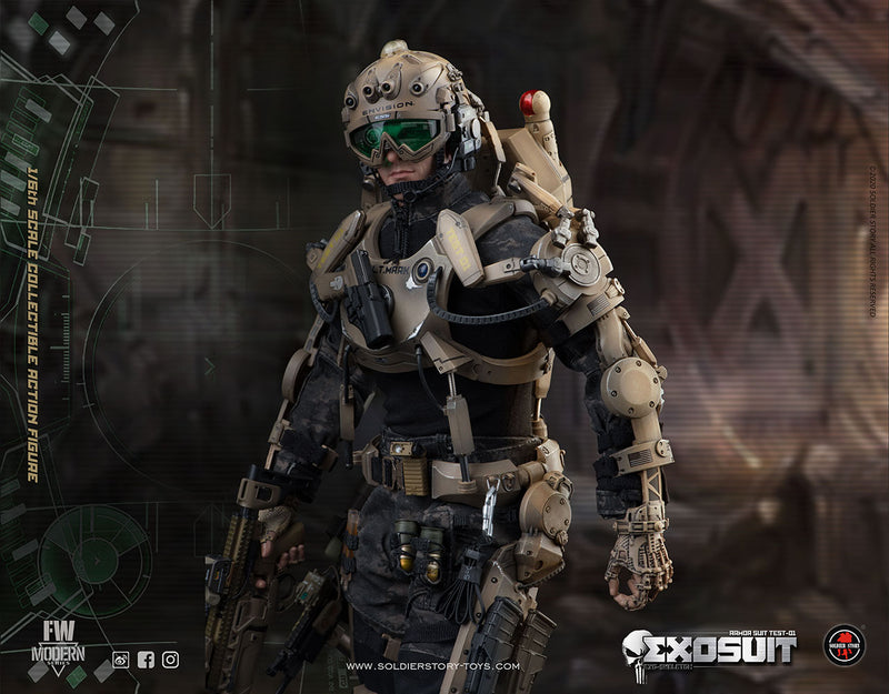 Load image into Gallery viewer, Soldier Story -  Exo Skeleton Armor Suit Test 01
