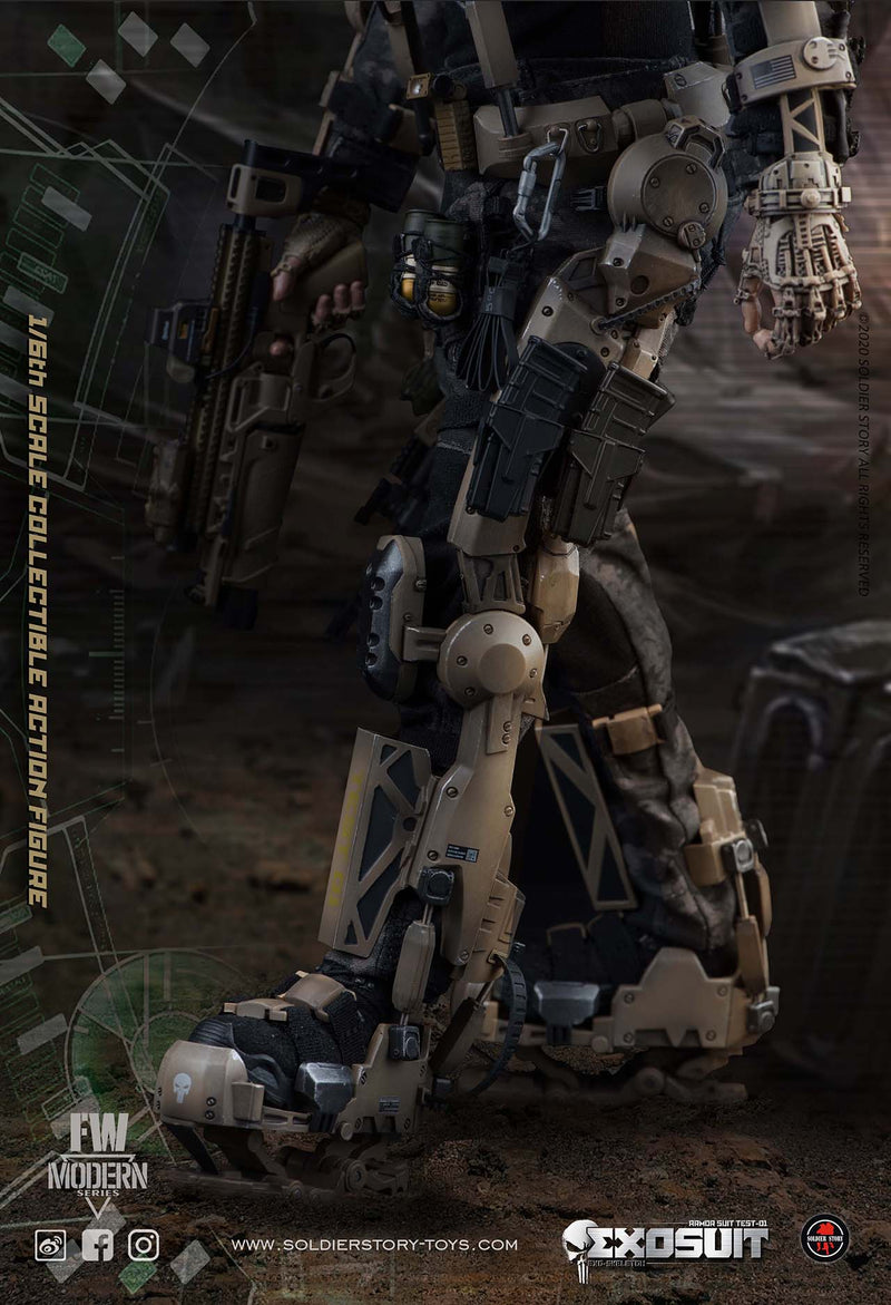 Load image into Gallery viewer, Soldier Story -  Exo Skeleton Armor Suit Test 01
