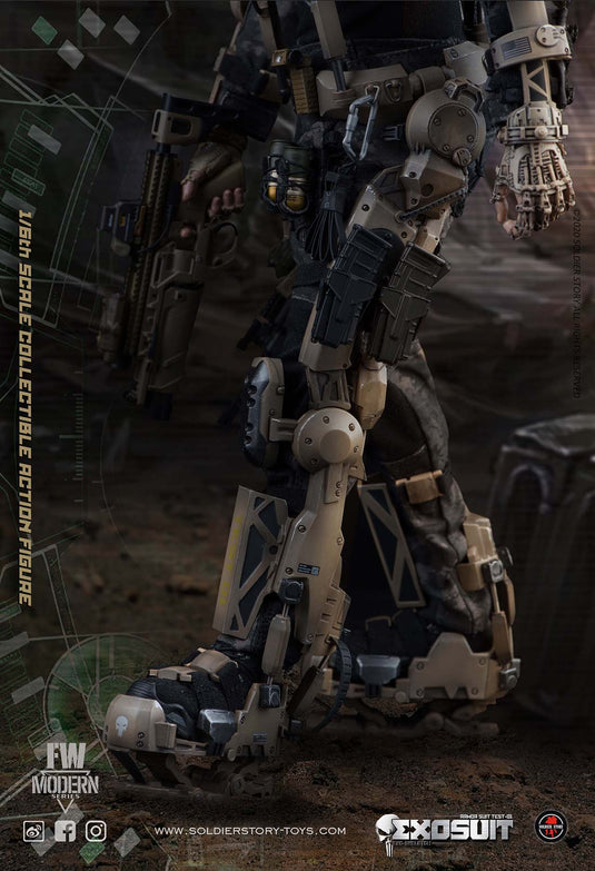 Soldier Story -  Exo Skeleton Armor Suit Test 01