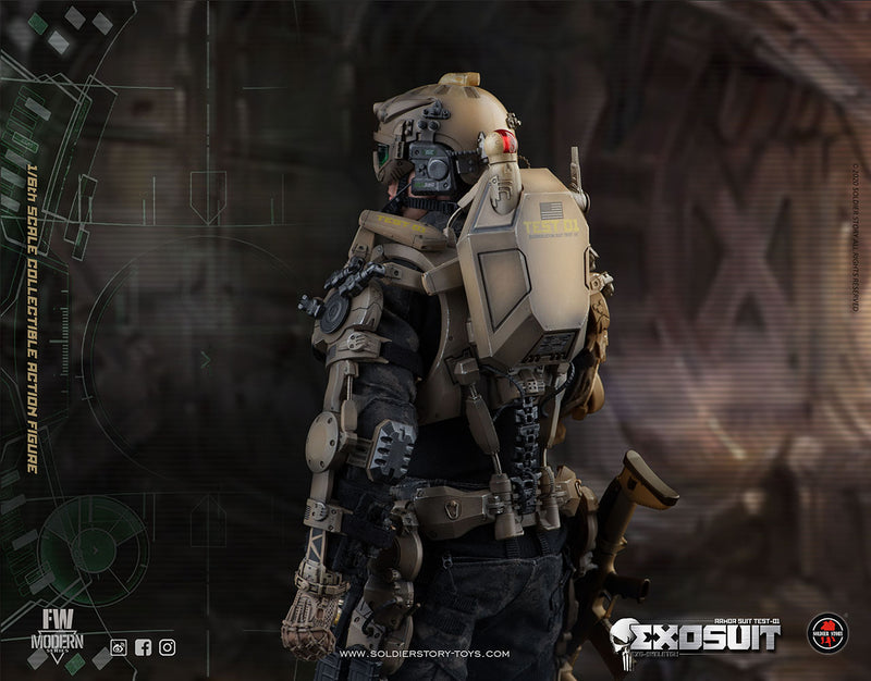 Load image into Gallery viewer, Soldier Story -  Exo Skeleton Armor Suit Test 01
