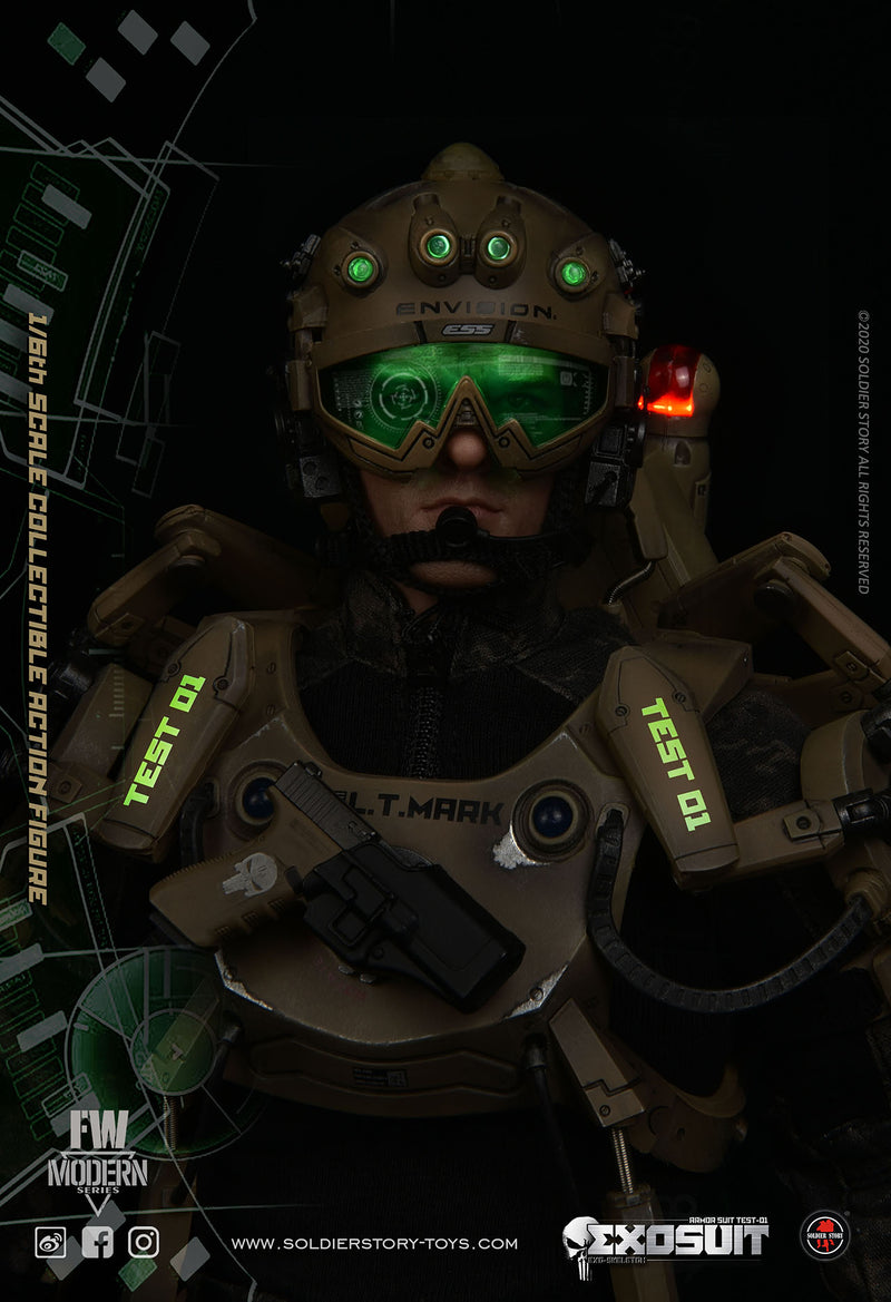 Load image into Gallery viewer, Soldier Story -  Exo Skeleton Armor Suit Test 01
