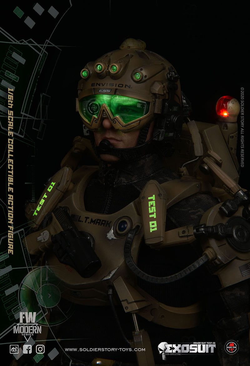 Load image into Gallery viewer, Soldier Story -  Exo Skeleton Armor Suit Test 01
