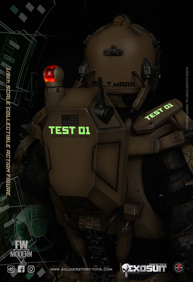 Load image into Gallery viewer, Soldier Story -  Exo Skeleton Armor Suit Test 01
