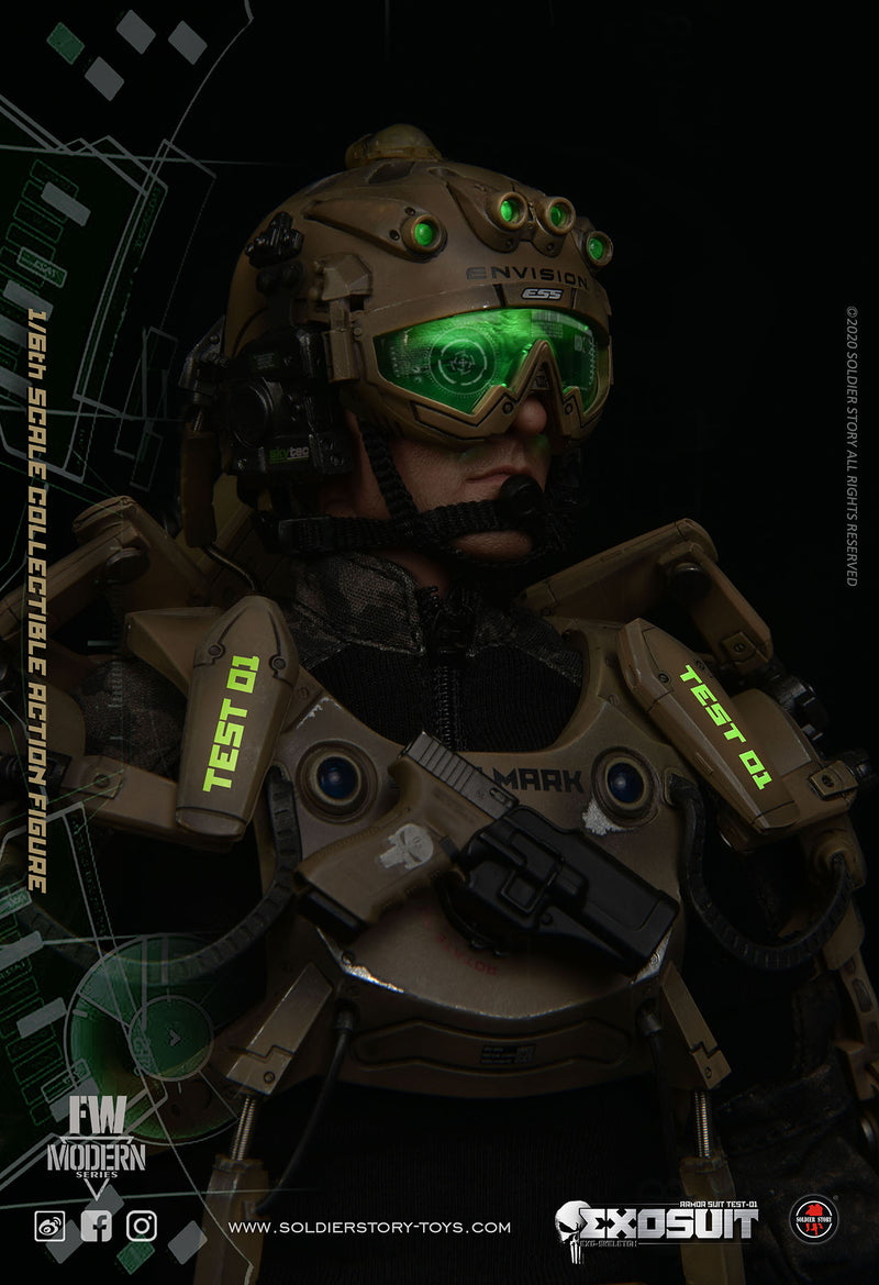 Load image into Gallery viewer, Soldier Story -  Exo Skeleton Armor Suit Test 01
