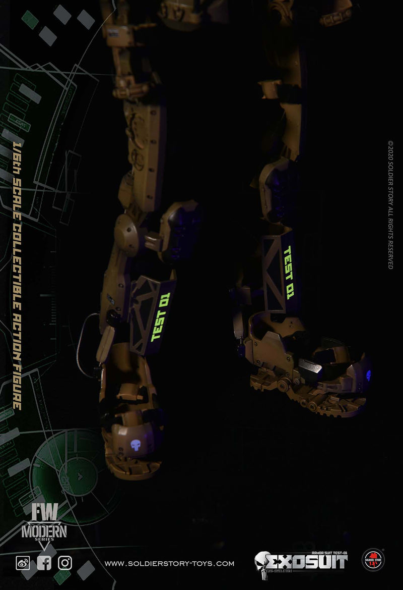 Load image into Gallery viewer, Soldier Story -  Exo Skeleton Armor Suit Test 01
