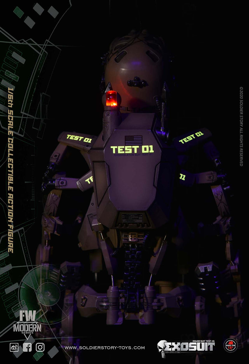 Load image into Gallery viewer, Soldier Story -  Exo Skeleton Armor Suit Test 01
