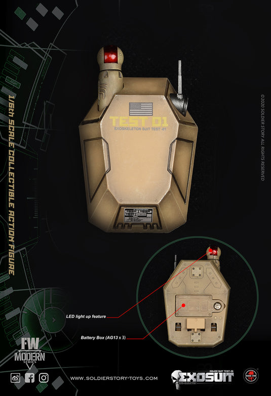 Soldier Story -  Exo Skeleton Armor Suit Test 01