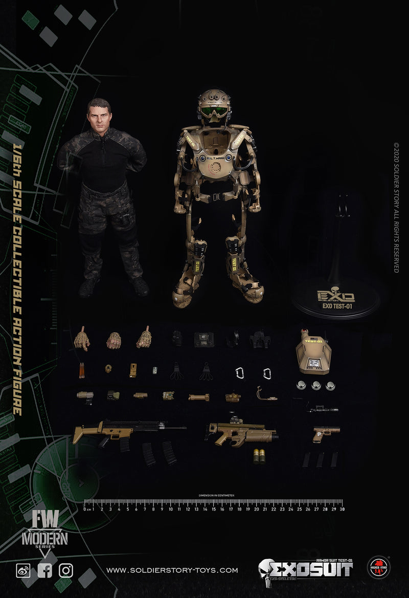 Load image into Gallery viewer, Soldier Story -  Exo Skeleton Armor Suit Test 01
