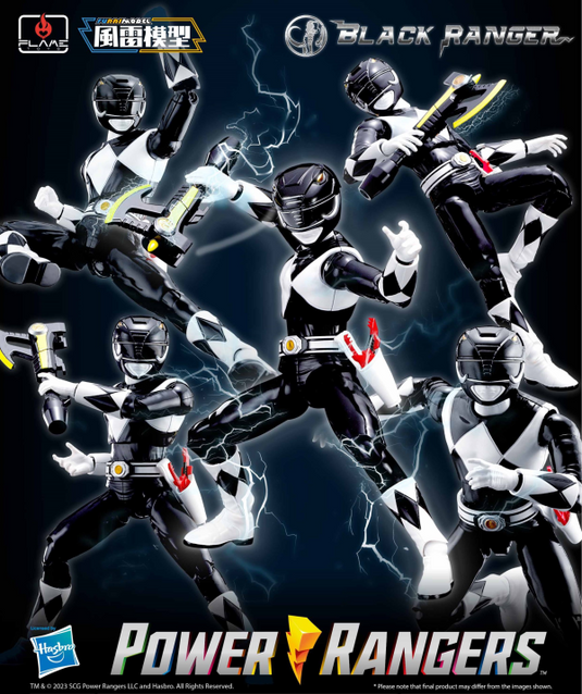 Flame Toys - Furai Model - Mighty Morhpin Power Rangers: Black Ranger