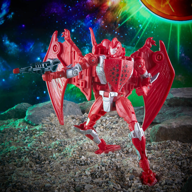 Load image into Gallery viewer, Transformers War for Cybertron: Kingdom Golden Disk Collection - Deluxe Terrorsaur
