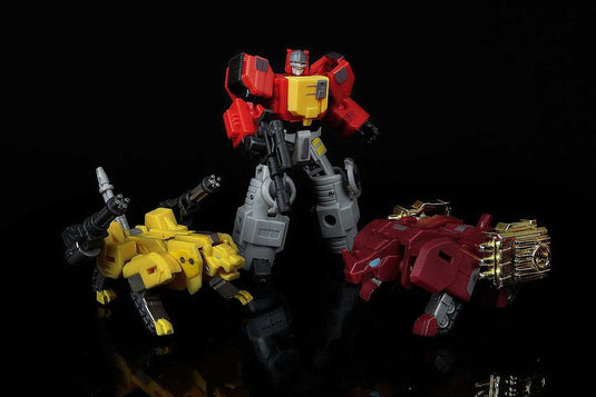 Iron Factory - IF-EX03 Sonictech, Bassrhino, Leotrible (set of 3)