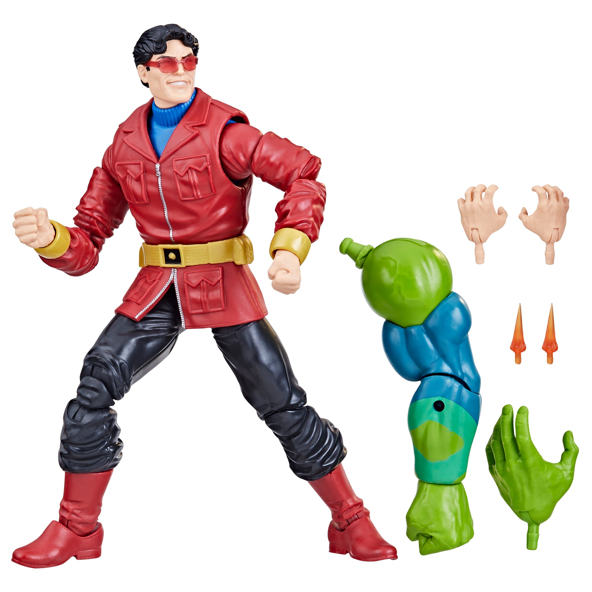 Marvel Legends - Marvel’s Wonder Man (Puff Adder BAF) – Ages Three and Up