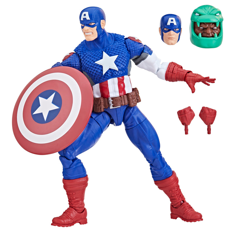 Load image into Gallery viewer, Marvel Legends - Ultimate Captain America (Puff Adder BAF)
