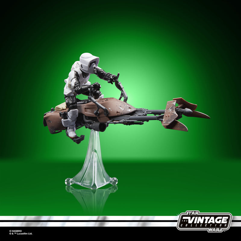 Load image into Gallery viewer, Hasbro - Star Wars: The Vintage Collection: Speeder Bike &amp; Scout Trooper (Return of the Jedi) 3 3/4-Inch Action Figure
