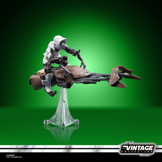 Hasbro - Star Wars: The Vintage Collection: Speeder Bike & Scout Trooper (Return of the Jedi) 3 3/4-Inch Action Figure