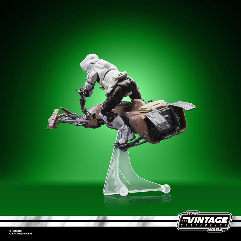 Load image into Gallery viewer, Hasbro - Star Wars: The Vintage Collection: Speeder Bike &amp; Scout Trooper (Return of the Jedi) 3 3/4-Inch Action Figure
