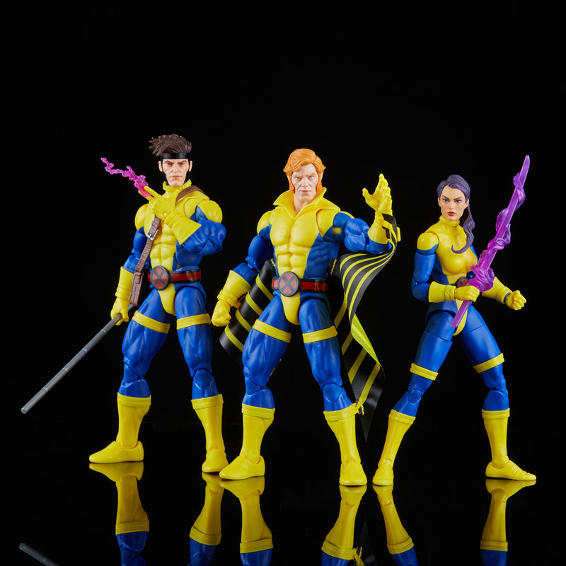 Load image into Gallery viewer, Marvel Legends - X-Men 60th Anniversary: Banshee, Gambit, &amp; Psylocke Set of 3
