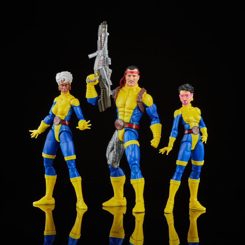 Load image into Gallery viewer, Marvel Legends - X-Men 60th Anniversary: Forge, Storm, &amp; Jubilee Set of 3
