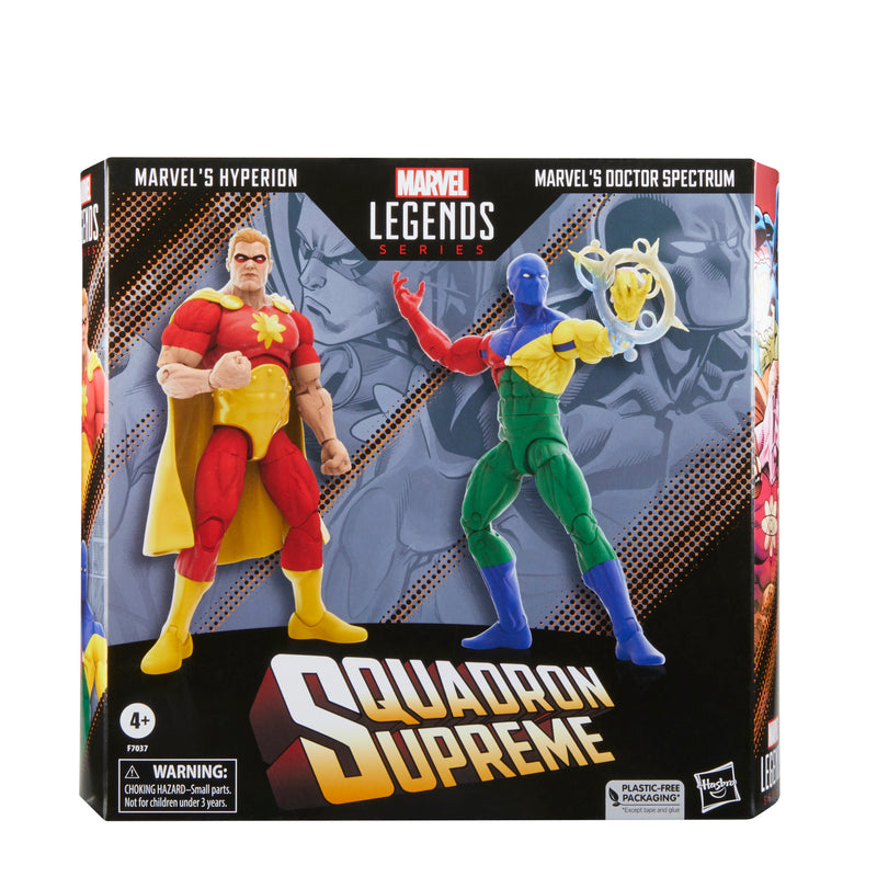Load image into Gallery viewer, Marvel Legends - Squadron Supreme Marvel&#39;s Hyperion and Marvel&#39;s Doctor Spectrum
