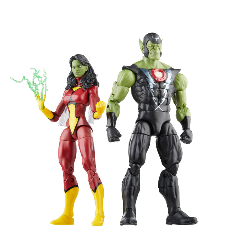Load image into Gallery viewer, Marvel Legends - Skrull Queen and Super-Skrull
