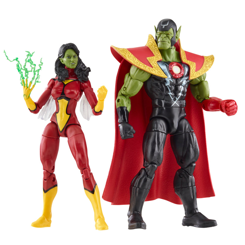 Load image into Gallery viewer, Marvel Legends - Skrull Queen and Super-Skrull
