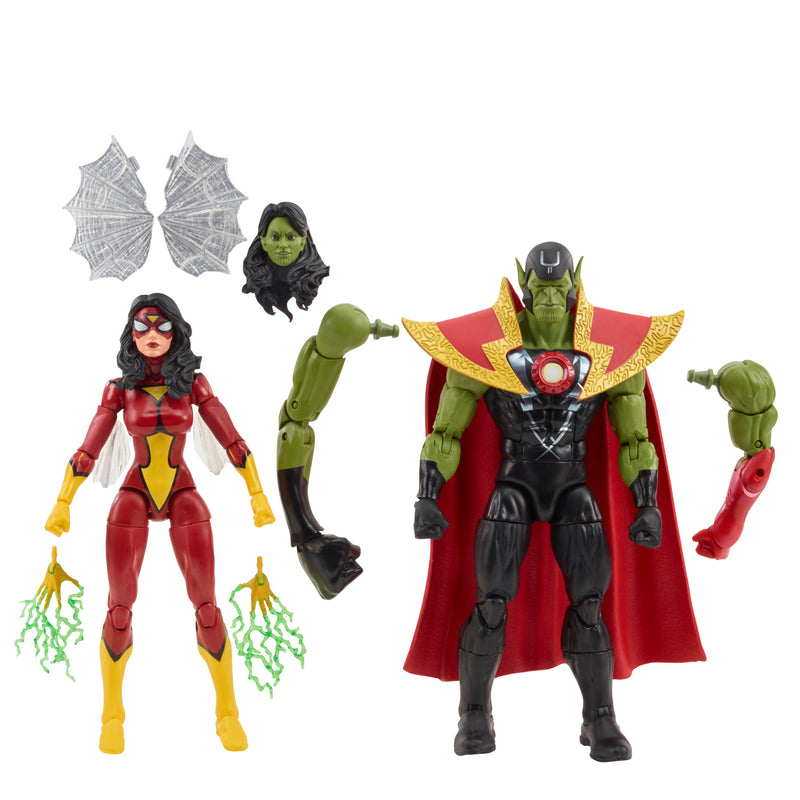 Load image into Gallery viewer, Marvel Legends - Skrull Queen and Super-Skrull
