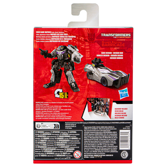 Transformers Generations Studio Series - Gamer Edition Deluxe Barricade 02