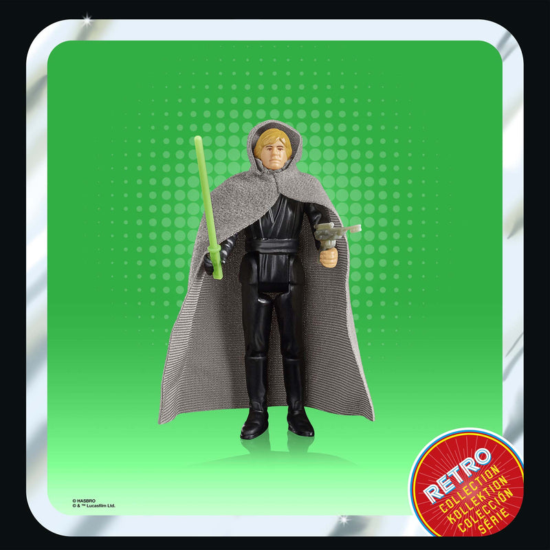 Load image into Gallery viewer, Hasbro - Star Wars: The Retro Collection: Luke Skywalker (Jedi Knight) 3 3/4-Inch Action Figure

