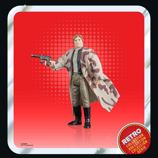 Hasbro - Star Wars: The Retro Collection: Han Solo (Endor) 3 3/4-Inch Action Figure