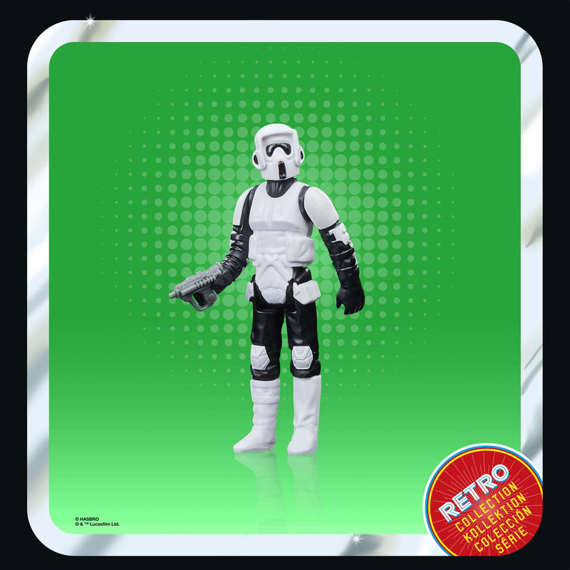 Load image into Gallery viewer, Hasbro - Star Wars: The Retro Collection: Biker Scout 3 3/4-Inch Action Figure
