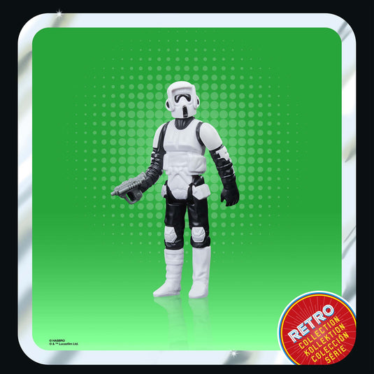 Hasbro - Star Wars: The Retro Collection: Biker Scout 3 3/4-Inch Action Figure