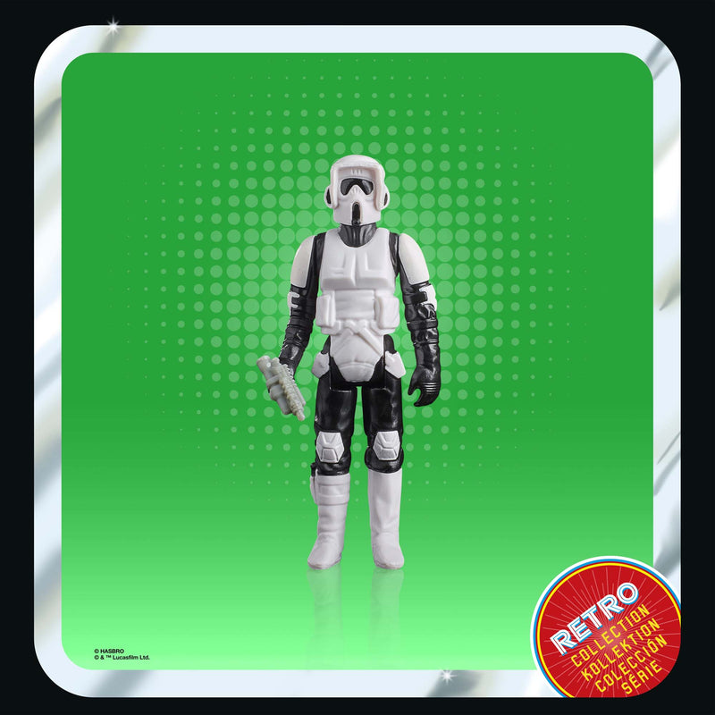 Load image into Gallery viewer, Hasbro - Star Wars: The Retro Collection: Biker Scout 3 3/4-Inch Action Figure
