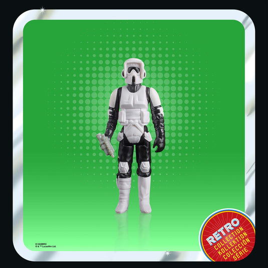 Hasbro - Star Wars: The Retro Collection: Biker Scout 3 3/4-Inch Action Figure