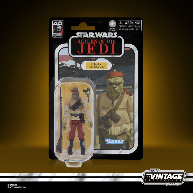 Load image into Gallery viewer, Hasbro - Star Wars: The Vintage Collection: Kithaba (Skiff Guard) (Return of the Jedi) 3 3/4-Inch Action Figure
