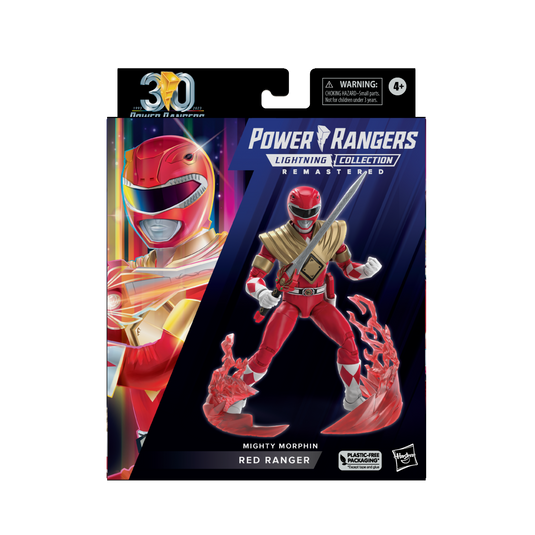 Power Rangers Lightning Collection - Mighty Morphin Power Rangers - Red Ranger (Remastered)