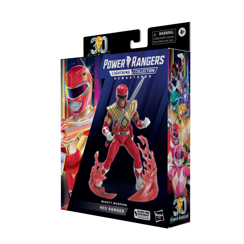 Load image into Gallery viewer, Power Rangers Lightning Collection - Mighty Morphin Power Rangers - Red Ranger (Remastered)
